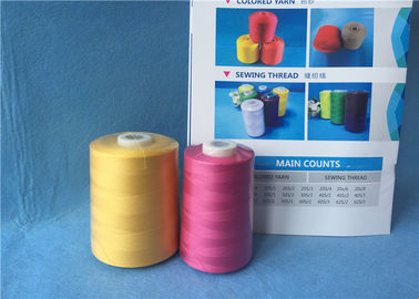 Sợi nhuộm sợi polyester lõi nhuộm với 100% spun polyester sợi ngắn cường độ cao