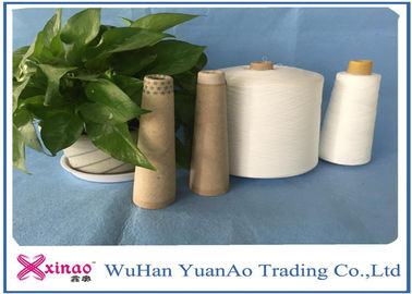 Trung Quốc Nhẫn công nghiệp 100 sợi dệt kim Polyester cho hàng may mặc, màu trắng quang học nhà cung cấp