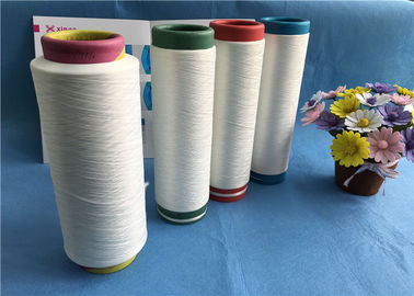 Draw Textured Yarn DTY Polyester Yarn For Weaving Sweater 150D / 144F 