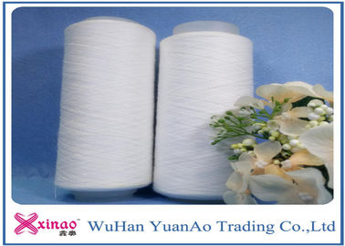 Trung Quốc Tẩy trắng Trắng 100% Spun Polyester Spun Sợi Cho Quần áo Chỉ may nhà cung cấp