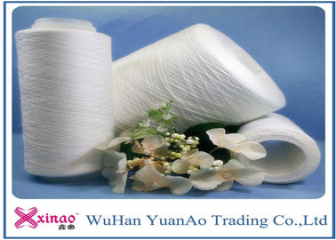 Trung Quốc 20 giây / 6 Nguyên liệu dệt màu trắng nguyên liệu sợi Polyester, sợi 100% Polyester nhà cung cấp