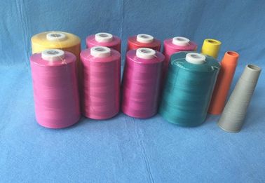 Trung Quốc 100% Cone kháng hóa chất Ring Spun Sợi Polyester / Sợi may công suất cao Thread nhà cung cấp