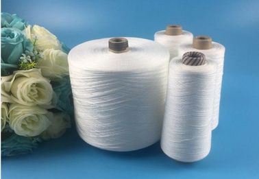 Trung Quốc Bán sợi xơ bền kéo dài cao 40s / 2 Tóc 100% sợi polyester / sợi thô nhà cung cấp