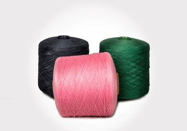 Dệt Nhuộm Ring Spun Sợi Polyester / Polyester Core Spun Sợi Cao Elasticity