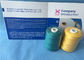 100% Cone kháng hóa chất Ring Spun Sợi Polyester / Sợi may công suất cao Thread nhà cung cấp