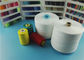 Dye trắng Nhuộm 100 Spun Polyester Yarn Cho Sewing Thread Với Virgin Material nhà cung cấp