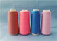 Màu sắc - Độ bền 40s / 2 100% Polyester Nhựa Sợi Nhuộm Sợi Polyester Cho Chỉ may nhà cung cấp