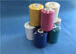 40s / 2 Màu sắc 100 Spun Polyester Chủ đề May Khâu cho Giày / Vải nhà cung cấp