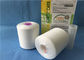 Pure trắng Twist 50s / 2 Sợi Polyester dệt kim Với ống nhựa nhà cung cấp