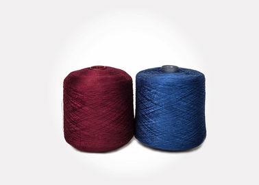 Colorful 100% Virgin Polyester Spun Sewing Yarn , 60/2 Dyed Polyester Yarn
