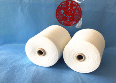 Virgin 100 spun polyester yarn  30/1 White Color ,  Polyester Core Spun Yarn