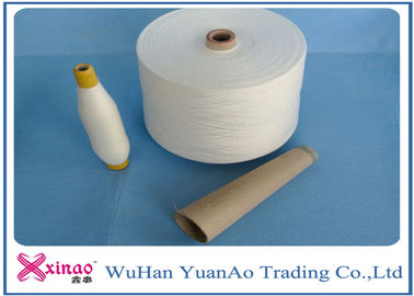 Red Heavy Duty Polyester Thread On Paper Core , Spun Polyester Sewing Thread 