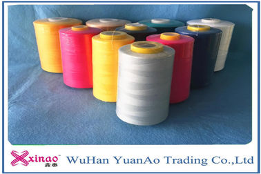 Dyed Polyester Heavy Duty Sewing Thread , Multi Colored Threads For Sewing