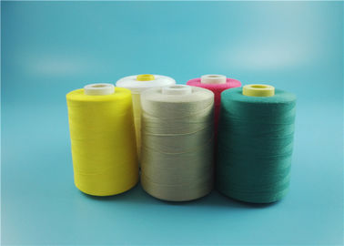 20s/2 20s/3 Knotless Ring Spun Multi Colored Threads For Sewing High Tenacity