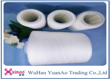 Virgin Polyester Spun Raw White Yarn for Clothes Sewing High Tenacity and Eco-friendly