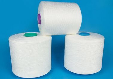100 Polyester Yarn Spun on Colored Plastic Tube Ring Spun High Strength 